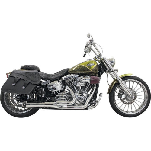 PartzBiz HD: 4416372-Road Rage 2-Into-1 Systems Short Megaphone Chrome Harley Breakout Rocker FXSTSSE - 1S32R PartzBiz HD: 4416372-Road Rage 2-Into-1 Systems Short Megaphone Chrome Harley Breakout Rocker FXSTSSE - 1S32R