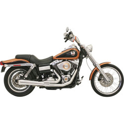 PartzBiz HD ds18001280 - Bassani Chrome Road Rage 2 Into 1 Short Upswept Stepped Exhaust Harley FXD 06-16 | 13112J PartzBiz HD ds18001280 - Bassani Chrome Road Rage 2 Into 1 Short Upswept Stepped Exhaust Harley FXD 06-16 | 13112J