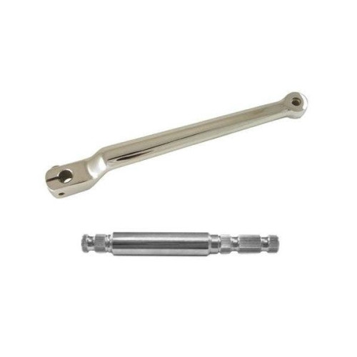 PartzBiz HD: 4416383-Extended Length 2-1/4" Extra Long Chrome Shift Lever & Shaft 83-18 Harley FLH/T FLST PartzBiz HD: 4416383-Extended Length 2-1/4" Extra Long Chrome Shift Lever & Shaft 83-18 Harley FLH/T FLST