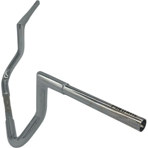PartzBiz HD: 4416304-Fat Baggers Inc 1-1/4 EZ ติดตั้งแฮนด์แบนด้านบน 10 นิ้ว Rise Harley 88-Up