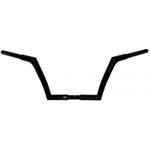 PartzBiz HD: 4416315-Fat Baggers Inc สีดำ 1-1/4” EZ Install 10” แฮนด์ทรงแบน Flat Top Harley Softail Dyna 07-17 PartzBiz HD: 4416315-Fat Baggers Inc สีดำ 1-1/4” EZ Install 10” แฮนด์ทรงแบน Flat Top Harley Softail Dyna 07-17