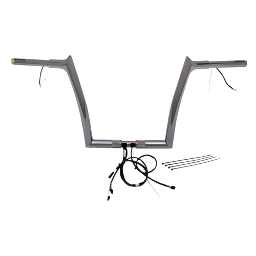 PartzBiz HD: 4416181-FBI Chrome 12" Pointed Top Plug n Play EZ 1-1/4" Handlebar Kit Harley 15 FLTRX/S | 901912 PartzBiz HD: 4416181-FBI Chrome 12" Pointed Top Plug n Play EZ 1-1/4" Handlebar Kit Harley 15 FLTRX/S | 901912
