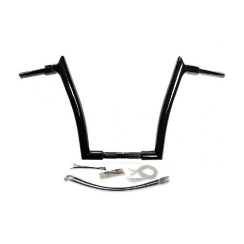 PartzBiz HD: 4416096-FBI Fat Baggers 1-1/2 สีดำ 14” EZ Install สายแฮนด์ปลายแหลม PKG FLTR 15-20 | 809314-บี PartzBiz HD: 4416096-FBI Fat Baggers 1-1/2 สีดำ 14” EZ Install สายแฮนด์ปลายแหลม PKG FLTR 15-20 | 809314-บี