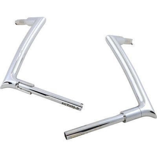 PartzBiz HD: 4416110-FBI Fat Baggers 1-1/2 Chrome 12 ” EZ ติดตั้งแฮนด์แบบชี้ Road Glide 98-13 807012 0601-5265 06015265