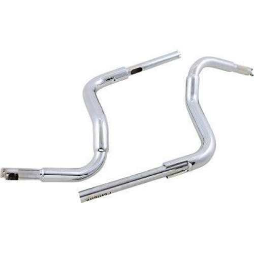 PartzBiz HD: 4416071-FBI Fat Baggers 1-1/2 Chrome 12” EZ Install แฮนด์ทรงโค้งมน Batwing 14-20 803012 0601-5271 06015271 PartzBiz HD: 4416071-FBI Fat Baggers 1-1/2 Chrome 12” EZ Install แฮนด์ทรงโค้งมน Batwing 14-20 803012 0601-5271 06015271
