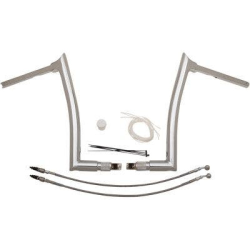 PartzBiz HD: 4416078-FBI Fat Baggers 1-1/2 โครเมียม 14” EZ ติดตั้งสายแฮนด์แบบปลายแหลม PKG FLTR 15-20 809314 0601-5277 06015277 PartzBiz HD: 4416078-FBI Fat Baggers 1-1/2 โครเมียม 14” EZ ติดตั้งสายแฮนด์แบบปลายแหลม PKG FLTR 15-20 809314 0601-5277 06015277