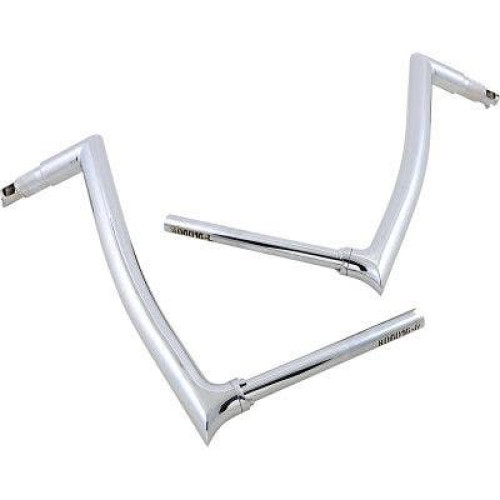 PartzBiz HD: 4416083-FBI Fat Baggers 1-1/2 Chrome 16" EZ Install Pointed Handlebar Road Glide 15-20 806016 0601-5257 06015257 PartzBiz HD: 4416083-FBI Fat Baggers 1-1/2 Chrome 16" EZ Install Pointed Handlebar Road Glide 15-20 806016 0601-5257 06015257