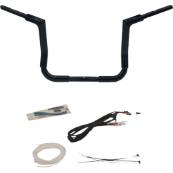 PartzBiz HD FBI-609212-B - FBI Fat Baggers สีดำ 1-1/2” EZ ติดตั้งแฮนด์แบนด้านบน 12” Harley FLH 14-Up PartzBiz HD FBI-609212-B - FBI Fat Baggers สีดำ 1-1/2” EZ ติดตั้งแฮนด์แบนด้านบน 12” Harley FLH 14-Up