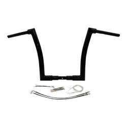 PartzBiz HD FBI-609314-B - FBI Fat Baggers สีดำ 1-1/2” EZ ติดตั้ง Flat Top 14” แฮนด์ Harley FLTR 15-20 PartzBiz HD FBI-609314-B - FBI Fat Baggers สีดำ 1-1/2” EZ ติดตั้ง Flat Top 14” แฮนด์ Harley FLTR 15-20