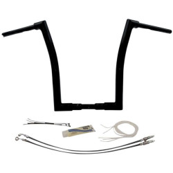 PartzBiz HD FBI-609316-B - FBI Fat Baggers สีดำ 1-1/2” EZ ติดตั้งแฮนด์แบนด้านบน 16” Harley FLTR 15-20 PartzBiz HD FBI-609316-B - FBI Fat Baggers สีดำ 1-1/2” EZ ติดตั้งแฮนด์แบนด้านบน 16” Harley FLTR 15-20
