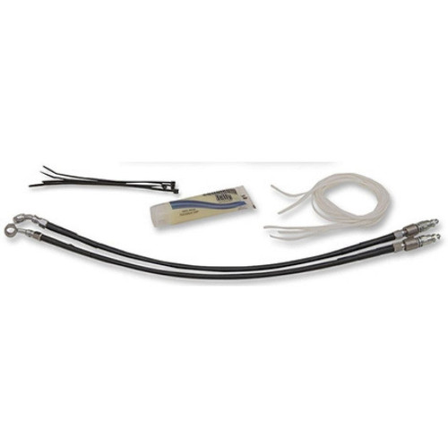 PartzBiz HD: 4416043-FBI Fat Baggers Black 12 EZ Install Kit Brake Clutch Line Harley Batwing 08-13 PartzBiz HD: 4416043-FBI Fat Baggers Black 12 EZ Install Kit Brake Clutch Line Harley Batwing 08-13