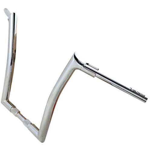 PartzBiz HD: 4415929-FBI Fat Baggers Chrome 16" EZ Install Pointed Top 1-1/2" Bars HD Road King 18-20
