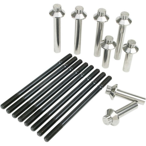 PartzBiz HD: 4415842-Feuling 3024 Chromoly Steel 12-Point Head Bolt Stud Kit 2017 Harley Touring M8 Electra Street Tri Road Glide King Hardware Fastener Upgrade Replacement Best New Milwaukee Eight Motor Engine PartzBiz HD: 4415842-Feuling 3024 Chromoly Steel 12-Point Head Bolt Stud Kit 2017 Harley Touring M8 Electra Street Tri Road Glide King Hardware Fastener Upgrade Replacement Best New Milwaukee Eight Motor Engine