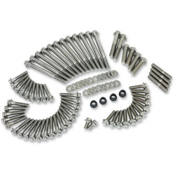 PartzBiz HD FMC-3052 - Feuling 3052 Stainless Engine fastener Dress Up Kit 17-Up Harley Touring Softail Milwaukee Eight M8 Primary Engine Dress up kit best new replacement upgrade PartzBiz HD FMC-3052 - Feuling 3052 Stainless Engine fastener Dress Up Kit 17-Up Harley Touring Softail Milwaukee Eight M8 Primary Engine Dress up kit best new replacement upgrade
