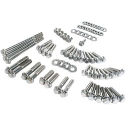 PartzBiz HD FMC-3059 - Feuling 3059 Stainless Primary Transmission Fastener Kit 07-17 Harley Davidson Softail Slim Fat Boy Deluxe Springer Breakout Rocker C Deuce Heritage Classic Bolts Nuts Washers Studs Upgrade Replacement 2401-1097 24011097 PartzBiz HD FMC-3059 - Feuling 3059 Stainless Primary Transmission Fastener Kit 07-17 Harley Davidson Softail Slim Fat Boy Deluxe Springer Breakout Rocker C Deuce Heritage Classic Bolts Nuts Washers Studs Upgrade Replacement 2401-1097 24011097