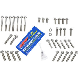 PartzBiz HD FMC-3067 - Feuling 3067 Stainless Steel Primary Transmission Fastener Kit 85-99 Harley FXR Bolts Nuts Washers Studs Upgrade Replacement 2401-1102 24011102 PartzBiz HD FMC-3067 - Feuling 3067 Stainless Steel Primary Transmission Fastener Kit 85-99 Harley FXR Bolts Nuts Washers Studs Upgrade Replacement 2401-1102 24011102