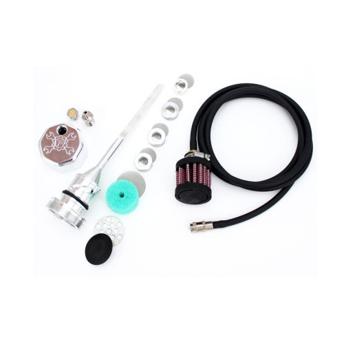 PartzBiz HD: 4415824-Feuling 3086 Chrome Aluminum Vented Oil Dipstick Harley M8 Softail 18-Up fat boy heritage davidson Milwaukee Eight Engine Upgrade Performance Replacement Dip Stick Kit 0710-0261 07100261 PartzBiz HD: 4415824-Feuling 3086 Chrome Aluminum Vented Oil Dipstick Harley M8 Softail 18-Up fat boy heritage davidson Milwaukee Eight Engine Upgrade Performance Replacement Dip Stick Kit 0710-0261 07100261
