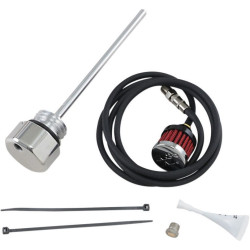 PartzBiz HD FMC-3087 - Feuling 3087 Polished Aluminum Vented Oil Dipstick 17-Up Harley M8 Touring Davidson Road Glide Road King M8 FLTR FLHR Milwaukee Eight Engine Upgrade Performance Replacement Dip Stick Kit 0710-0259 07100259 PartzBiz HD FMC-3087 - Feuling 3087 Polished Aluminum Vented Oil Dipstick 17-Up Harley M8 Touring Davidson Road Glide Road King M8 FLTR FLHR Milwaukee Eight Engine Upgrade Performance Replacement Dip Stick Kit 0710-0259 07100259