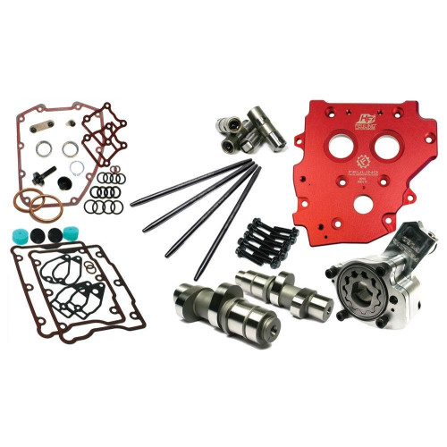 PartzBiz HD: 4415780-Feuling 7205P Camchest Kit One Pc Pushrods Reaper 525 Cam Gear Harley TC 07-17