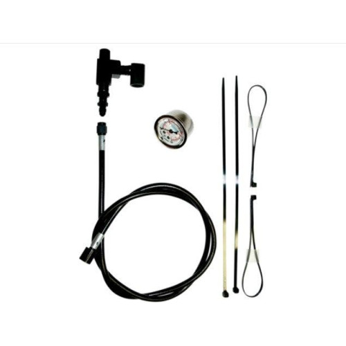 PartzBiz HD: 4415773-Feuling 9044 Stainless Remote Oil Pressure Gauge & Line Kit 17-19 Harley Davidson Milwaukee Eight M-Eight M8 Touring Bagger Road Street Electra Glide King Softail Fat Boy Heritage Slim Classic FLH FLHT FLHX FLTR FLS FLST FXFB FLFB 