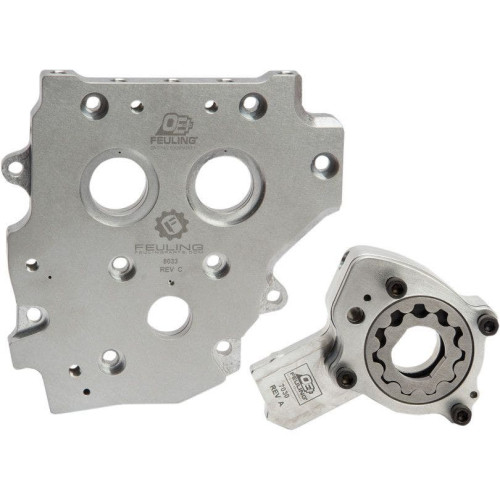 PartzBiz HD: 4415723-Feuling OE+ Billet Cam Pressure Plate Oil Pump Gear / Chain Drive 07-17 Twin Cam | 7084 PartzBiz HD: 4415723-Feuling OE+ Billet Cam Pressure Plate Oil Pump Gear / Chain Drive 07-17 Twin Cam | 7084