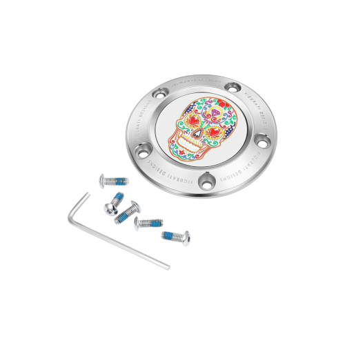 PartzBiz HD: 4415651-การออกแบบ Figurati ขัดเงา W/Sugar Skull Timing Cover สำหรับ Harley 99-17 Twin Cam | FD30-TC-5H-SS PartzBiz HD: 4415651-การออกแบบ Figurati ขัดเงา W/Sugar Skull Timing Cover สำหรับ Harley 99-17 Twin Cam | FD30-TC-5H-SS