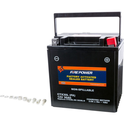 PartzBiz HD: 4415652-Fire Power Battery Ctx30L Sealed Factory Activated 450cca 30aH 12V