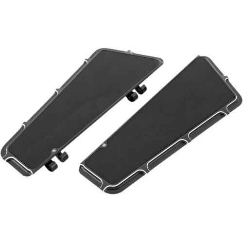 PartzBiz HD: 4415598-Arlen Ness Black Beveled Fusion Driver Floorboards For Harley Flh/Flt 84-13 & Flst 86-13 | 15-410 PartzBiz HD: 4415598-Arlen Ness Black Beveled Fusion Driver Floorboards For Harley Flh/Flt 84-13 & Flst 86-13 | 15-410