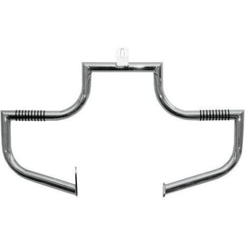 PartzBiz HD: 4415582-Lindby Front Chrome Linbar Highway Engine Guard Bar for Harley FL Softail 86-99 - 101-1 PartzBiz HD: 4415582-Lindby Front Chrome Linbar Highway Engine Guard Bar for Harley FL Softail 86-99 - 101-1