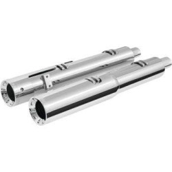 PartzBiz HD WP82-800197 - Freedom Performance 2-Step Slip-On Chrome w/ Chrome Tip Indian Challenger 20