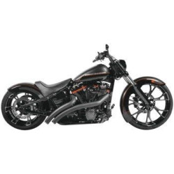 PartzBiz HD TR472994 - Freedom Performance Chrome Exhaust Radius Radius Crossover พร้อม Star Tips Softail