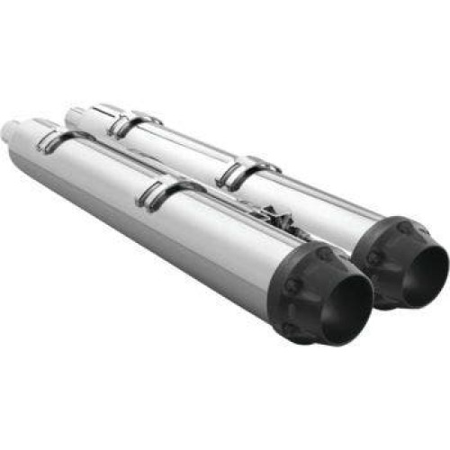 PartzBiz HD: 4415534-Freedom Performance Exhaust 4.5 ท่อไอเสียแบบสวม Black Outlaw Indian Touring