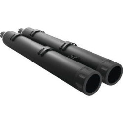PartzBiz HD TR472303 - Freedom Performance Exhaust 4 ” Slip-On Black พร้อม Eagle Tips Indian Touring