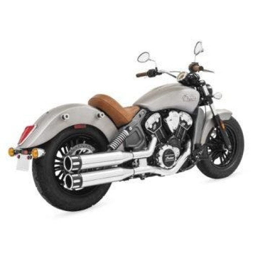 PartzBiz HD: 4415540-ท่อ Freedom Performance ท่อไอเสียโครเมียมขนาด 4 นิ้ว พร้อม Eagle Tips Indian Scout