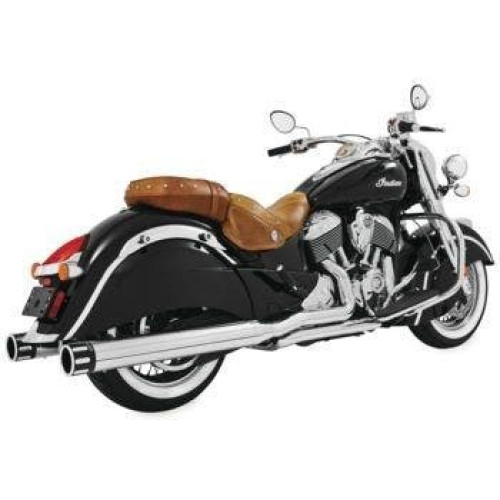 PartzBiz HD: 4415504-Freedom Performance Exhaust True Dual Headers Chrome Indian Touring Chief 14-Up
