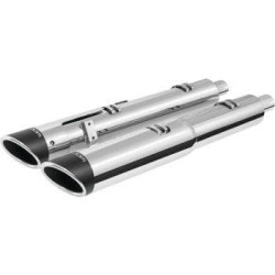 PartzBiz HD WP82-800208 - Freedom Performance 2-Step Slip-On Chrome w/ Chrome Tip Indian Challenger 20