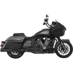 PartzBiz HD WP82-800275 - Freedom Performance IN00265 4" Exhaust Union 2-1 Black/Black Indian Challenger '20