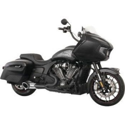 PartzBiz HD TR472071 - Freedom Performance IN00273 Full Exhaust Turnout 2-1 Black Indian Challenger '20