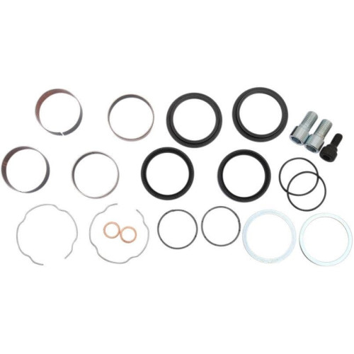 PartzBiz HD: 4415462-Front End Fork Leg Rebuild Seals Boots Kit 49mm 14-18 FLH/T & 16-18 XL1200X