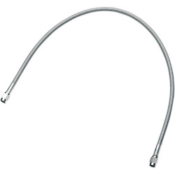 PartzBiz HD DS17410061 - Goodridge Stainless Clear Coated Universal Braided 47” สายเบรคพร้อมปลาย AN-3 | 80347