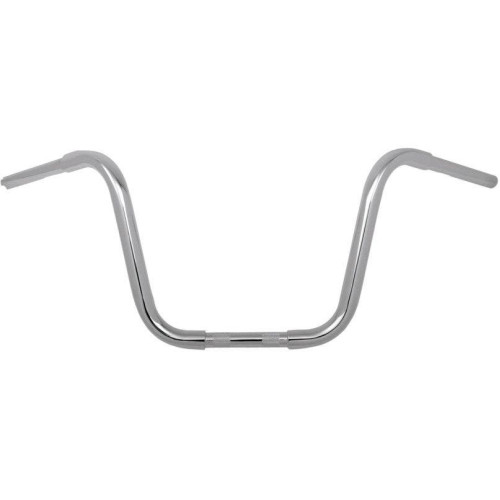 PartzBiz HD: 4415293-Khrome Werks 12" Chrome Fat 1-1/4" Ape Hanger Handlebars for Harley FLTR/FLHR 08-14-300325 PartzBiz HD: 4415293-Khrome Werks 12" Chrome Fat 1-1/4" Ape Hanger Handlebars for Harley FLTR/FLHR 08-14-300325