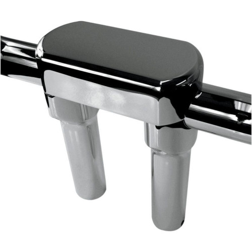 PartzBiz HD: 4415288-Drag Straight Chrome 6" Tall Forged Aluminum Risers W/ 1.5" Clamp for Harley | Drag Specialties PartzBiz HD: 4415288-Drag Straight Chrome 6" Tall Forged Aluminum Risers W/ 1.5" Clamp for Harley | Drag Specialties