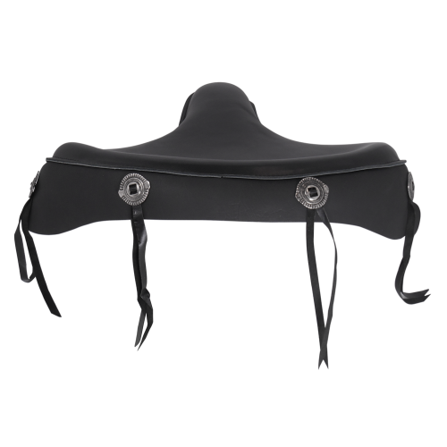 PartzBiz HD: 4415266-Hardbody Black 16" Solo Cowhide Seat w/ Conchos & Tassels Custom Harley Chopper PartzBiz HD: 4415266-Hardbody Black 16" Solo Cowhide Seat w/ Conchos & Tassels Custom Harley Chopper