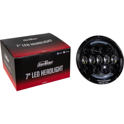 PartzBiz HD WP820-0360 - Harddrive CREE LED DRL Headlight 7" 105W 6000k White Angel Eyes Harley 94-Up PartzBiz HD WP820-0360 - Harddrive CREE LED DRL Headlight 7" 105W 6000k White Angel Eyes Harley 94-Up