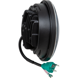 PartzBiz HD WP820-0364 - Harddrive LED Headlight 5.75" 75W Black 3500/2000 Lumens Harley Softail Dyna FXR PartzBiz HD WP820-0364 - Harddrive LED Headlight 5.75" 75W Black 3500/2000 Lumens Harley Softail Dyna FXR