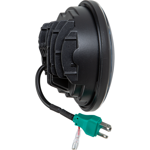 PartzBiz HD: 4415227-Harddrive LED Headlight 5.75" 80W Black 4000/2200 Lumens Harley Softail Dyna FXR PartzBiz HD: 4415227-Harddrive LED Headlight 5.75" 80W Black 4000/2200 Lumens Harley Softail Dyna FXR