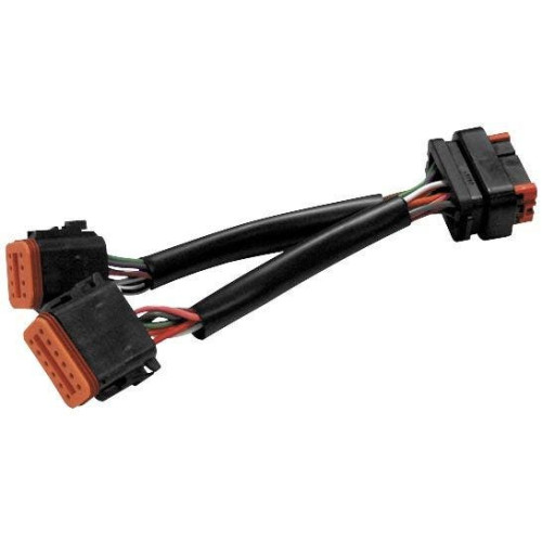 PartzBiz HD: 4415113-Hawg Wired Retro Radio Adapter Harness 96-97 FLH 8 Pin to 12 Pin 98-13 Deutch PartzBiz HD: 4415113-Hawg Wired Retro Radio Adapter Harness 96-97 FLH 8 Pin to 12 Pin 98-13 Deutch