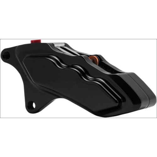 PartzBiz HD: 4414950-HHI Hawg Halters 6 Piston Black Left Side Caliper Harley Davidson 11.8 Dresser | LHSAB6018 PartzBiz HD: 4414950-HHI Hawg Halters 6 Piston Black Left Side Caliper Harley Davidson 11.8 Dresser | LHSAB6018