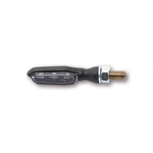PartzBiz HD: 4414854-Highsider Black Sonic X-1 LED Tail/Brake Light & Turn Signal CNC Universal 254-270 PartzBiz HD: 4414854-Highsider Black Sonic X-1 LED Tail/Brake Light & Turn Signal CNC Universal 254-270