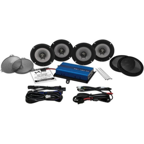 PartzBiz HD: 4414819-Hogtunes Complete 200 Watt Amp G4 4 Speaker Kit 14-19 Harley Touring Ultra FL G4 ULTRA KIT-RM PartzBiz HD: 4414819-Hogtunes Complete 200 Watt Amp G4 4 Speaker Kit 14-19 Harley Touring Ultra FL G4 ULTRA KIT-RM